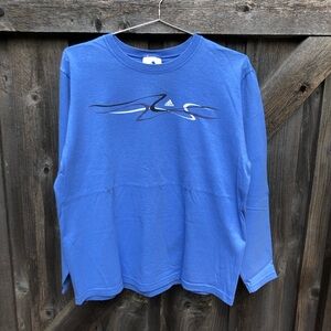 Vintage Adidas Blue Crew Neck Tee